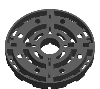 Подставка (опора) под тротуарную плитку круглая h20 (упаковка 100 шт)