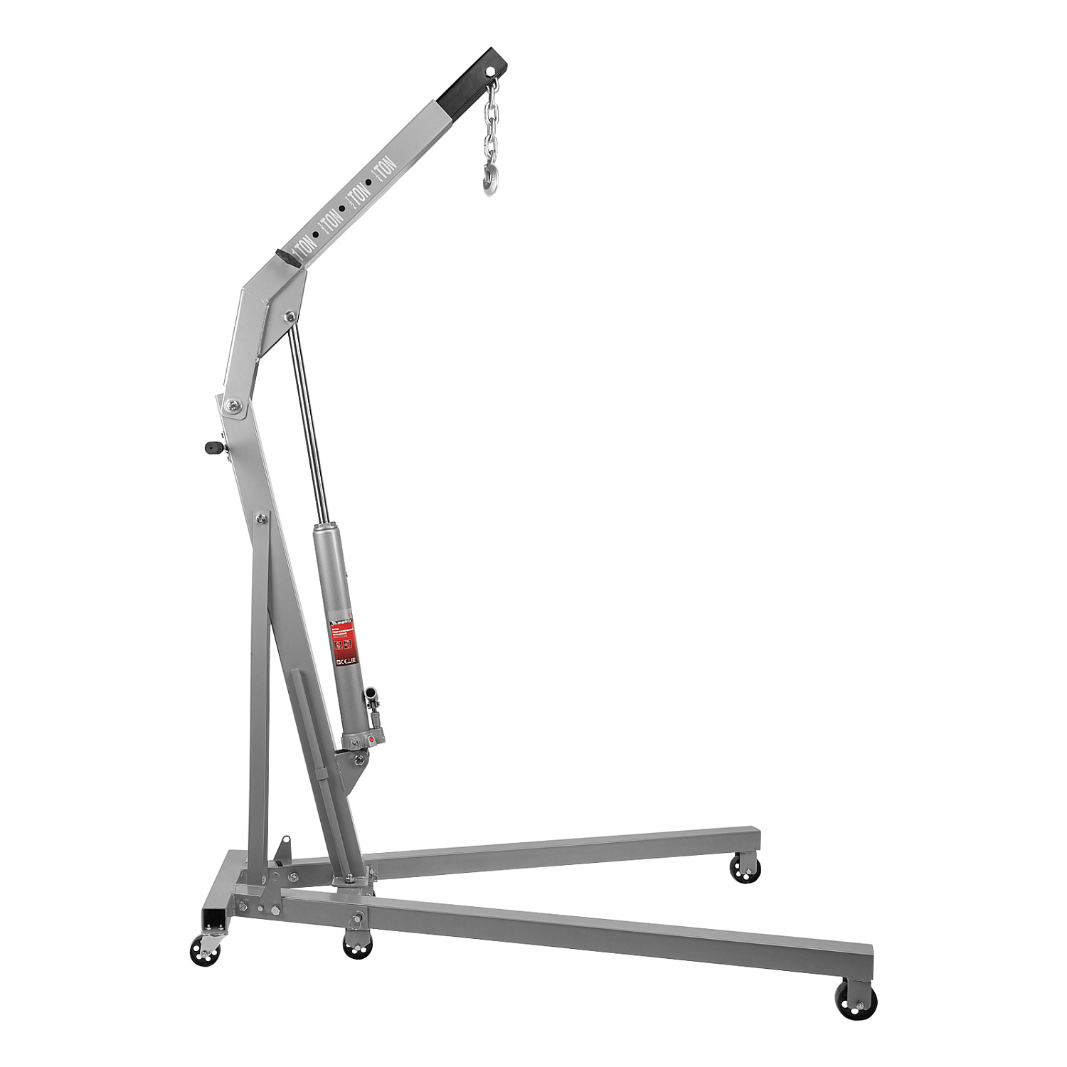 Кран гидравлический, 1 т, H подъема 25-2060 мм, складной (комплект из 2 частей) Matrix Кран гидравлический, 1 т, H подъема 25-2060 мм, складной (комплект из 2 частей) Matrix