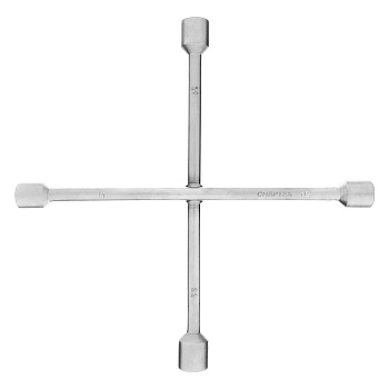 Ключ-крест баллонный, 17 х 19 х 21 х 22 мм, толщина 14 мм Сибртех