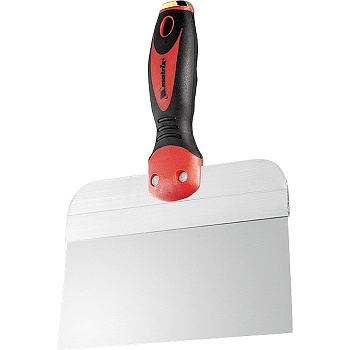 Шпатель фасадный из нержавеющей стали, 300 мм, 2-комп. ручка, широкое полотно// Matrix