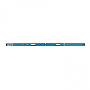 Уровень алюминиевый, 1800 мм, усиленный с ударопрочными заглушками, рукоятки, 3 глазка Gross