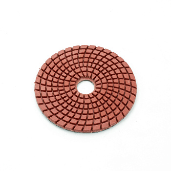 Круг Bohrer 100 мм   Р50 алмазный гибкий шлифовальный "черепашка" (с водой)