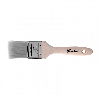 Кисть плоская Platinum 2'', искусственная щетина, деревянная ручка// MTX