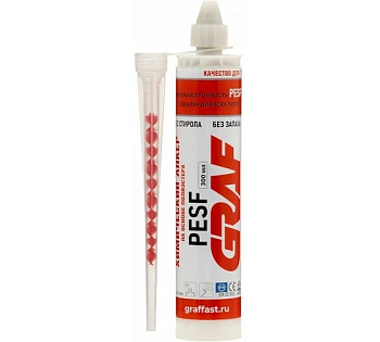 Анкер химический GRAF на основе полиэстера PESF 300ml