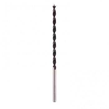 Сверло по дереву, 10 х 300 мм, цилиндрический хвостовик Сибртех