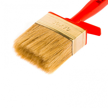 Кисть-ракля, 30 х 70 мм, натур. щетина, пластмас. корпус, пластмас. ручка// MTX