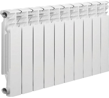 Радиатор отопления алюминиевый Solur Premium A-500 (8 секционный)