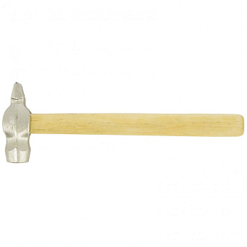 Молоток слесарный, 800 г, круглый боек, деревянная рукоятка Россия