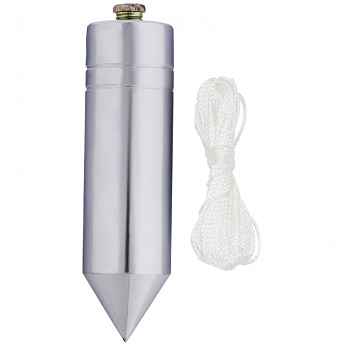 Отвес цилиндрический, 500 г, шнур 5 м// Matrix