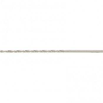Сверло по металлу, 2 х 85 мм, полированное, удл, HSS, 10 шт, цилиндрический хвостовик Matrix
