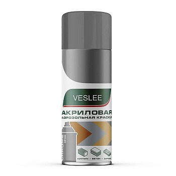 VESLEE COLOR ART акриловая хром аэрозольная краска, 520 мл
