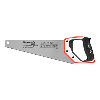 Ножовка по дереву для точных пильных работ, 350 мм, каленый зуб 3D, 14 TPI, трехкомпонентная рукоятка, Pro Matrix Ножовка по дереву для точных пильных работ, 350 мм, каленый зуб 3D, 14 TPI, трехкомпонентная рукоятка, Pro Matrix
