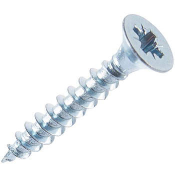 Шуруп DIN 7982 3,5х38 потайная, цинк (100 шт)