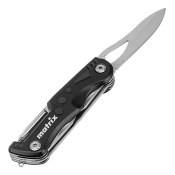 Нож многофункциональный, 7 функций, в чехле, 107 мм Matrix Нож многофункциональный, 7 функций, в чехле, 107 мм Matrix