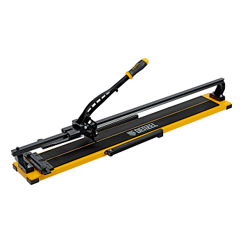 Плиткорез рельсовый 1000х16мм, каретка на подш., стальная станина, усил. рукоятка-пенал Denzel