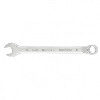 Ключ комбинированный, 9 мм, CrV, полированный хром Matrix