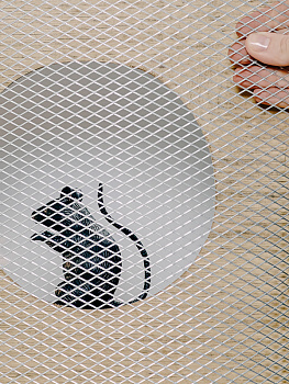 Сетка "Железный слон" ромб 12х6 пер. 0.5х0.7мм 1250х10000 оцинкованная