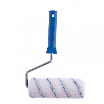 Валик "Водные краски", 180 мм, ворс 12 мм, D - 48 мм, D ручки - 8 мм, полиэстер// Сибртех Валик "Водные краски", 180 мм, ворс 12 мм, D - 48 мм, D ручки - 8 мм, полиэстер// Сибртех