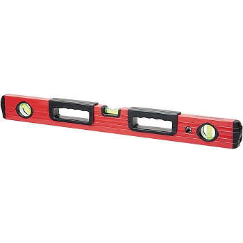 Уровень алюминиевый, 1800 мм, фрезерованный, 3 глазка, две эргономичные ручки Matrix