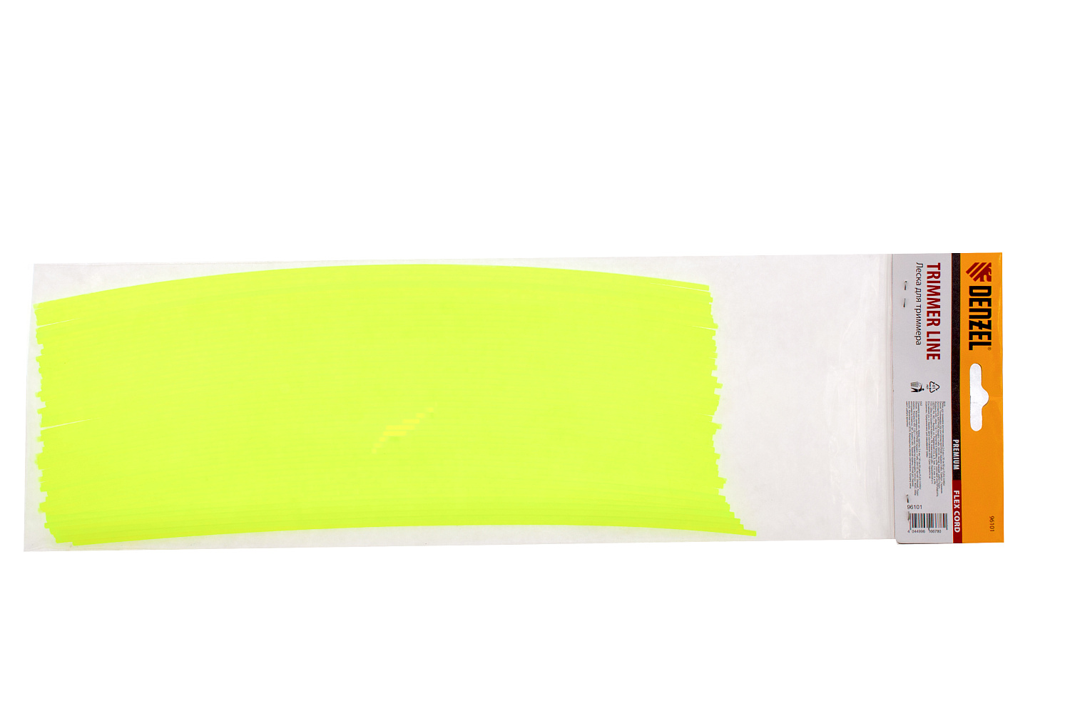 Леска для триммера, круглая нарезанная 2.4 мм х 30 см, 50 шт Flex cord Denzel