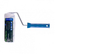 Валик "Водные краски", 180 мм, ворс 12 мм, D - 48 мм, D ручки - 8 мм, полиэстер// Сибртех