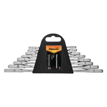 Набор ключей рожковых, 6 х 22 мм, 8 шт, хромированные Sparta Набор ключей рожковых, 6 х 22 мм, 8 шт, хромированные Sparta