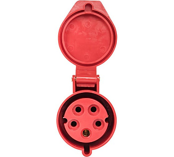 Розетка переносная 225 3Р+РЕ+N 32А 380В IP44 EKF