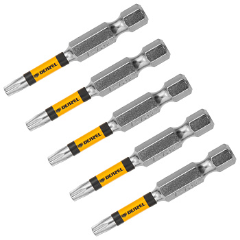 Бита T15x50, 5 шт.// Denzel Бита T15x50, 5 шт.// Denzel