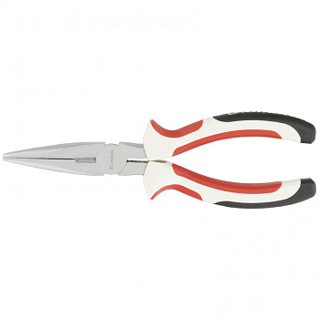 Длинногубцы прямые WHite Nickel, 180 мм, никелированные, трехкомпонентные рукоятки Matrix Длинногубцы прямые WHite Nickel, 180 мм, никелированные, трехкомпонентные рукоятки Matrix