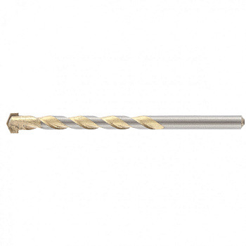 Сверло по бетону, улучшенное пылеудаление, 10 х 120 мм, цилиндрический хвостовик Сибртех