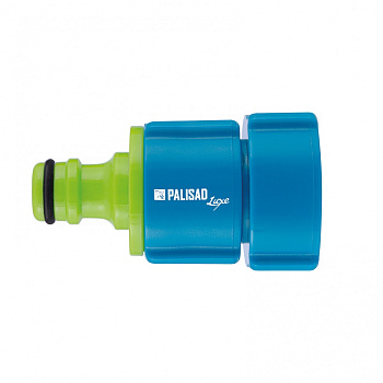 Адаптер пластмассовый, 1/2-3/4-1, внутренняя резьба, Luxe Palisad