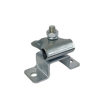 Держатель-зажим соединительный круглого проводника 8-10 мм, оцинк.