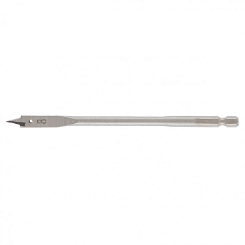 Сверло по дереву перовое, 8 мм шестигранный хвостовик Matrix