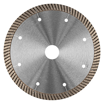 Диск алмазный, 150 х 22.2 мм, турбо с лазерной перфорацией, сухая резка Gross