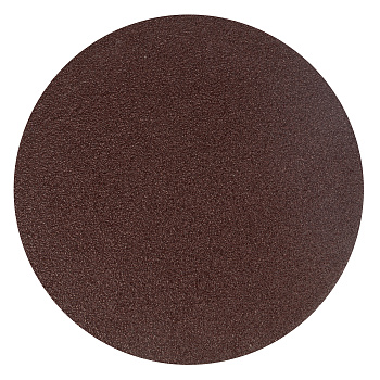 Круг абразивный на ворсовой подложке под "липучку", P 80, 125 мм, 10 шт Сибртех