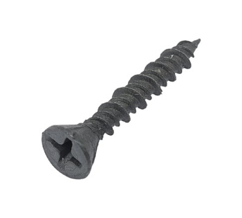 Саморез для ГВЛ 3,9х30 двухзаходная резьба, оксид, острый (1000 шт)