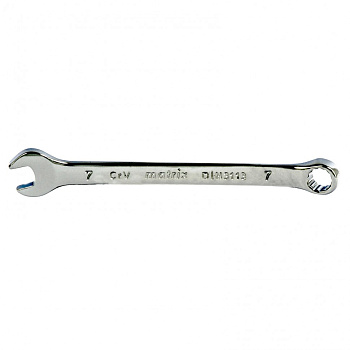 Ключ комбинированный, 7 мм, CrV, полированный хром Matrix
