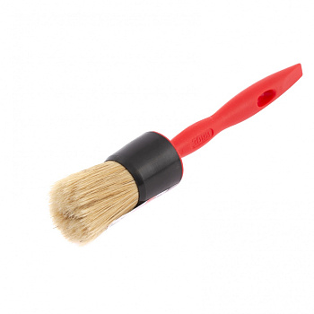 Кисть круглая №30, натуральная щетина, пластиковая ручка, Color line// Matrix