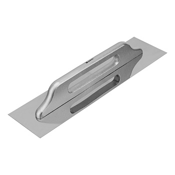 Гладилка из нержавеющей стали, 480 х 130 мм, деревянная ручка// Matrix