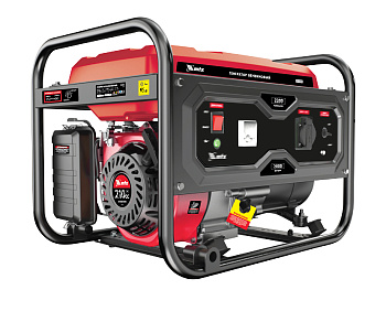 Генератор бензиновый RS-3000, 2,2 кВт, 230В, ручной стартер MTX