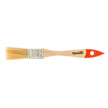 Кисть плоская Slimline 3/4" (20 мм), натуральная щетина, деревянная ручка// Sparta