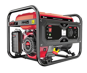 Генератор бензиновый RS-4000, 3,3 кВт, 230В, ручной стартер MTX