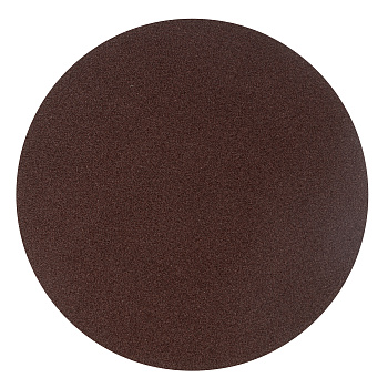 Круг абразивный на ворсовой подложке под "липучку", P 120, 125 мм, 10 шт Сибртех