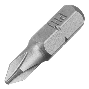 Бита PH1 x 25, сталь CrMo, 5 шт. Сибртех Бита PH1 x 25, сталь CrMo, 5 шт. Сибртех