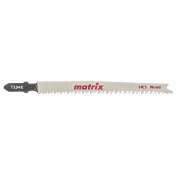 Полотна для электролобзика  по дереву, 3 шт, T234X, 90 x 2-3 мм, HCS Matrix
