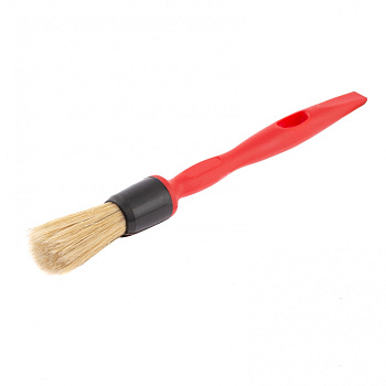 Кисть круглая №15, натуральная щетина, пластиковая ручка, Color line// Matrix