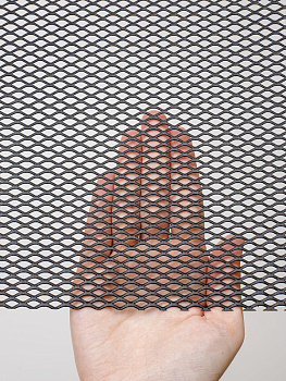 Сетка "Железный слон" ромб 12х6 пер. 0.7х1.8мм 1250х2000 стальная