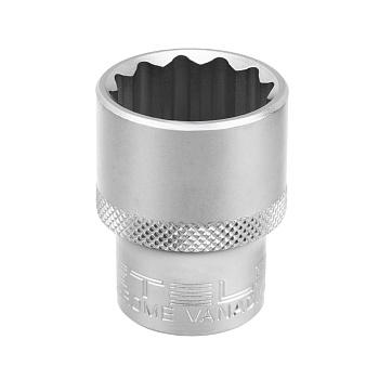 Набор торцевых головок, 1/2, двенадцатигранные, CrV, 10 шт, 10-22 мм Stels Набор торцевых головок, 1/2, двенадцатигранные, CrV, 10 шт, 10-22 мм Stels