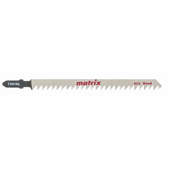 Полотна для электролобзика  по дереву, 3 шт, T301DL, 110 x 4 мм, HCS Matrix