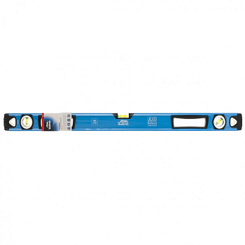 Уровень алюминиевый, двуручный, 800 мм, профиль 1,6 мм, фрезеров, ударопрочные заглушки, 3 глазка Барс